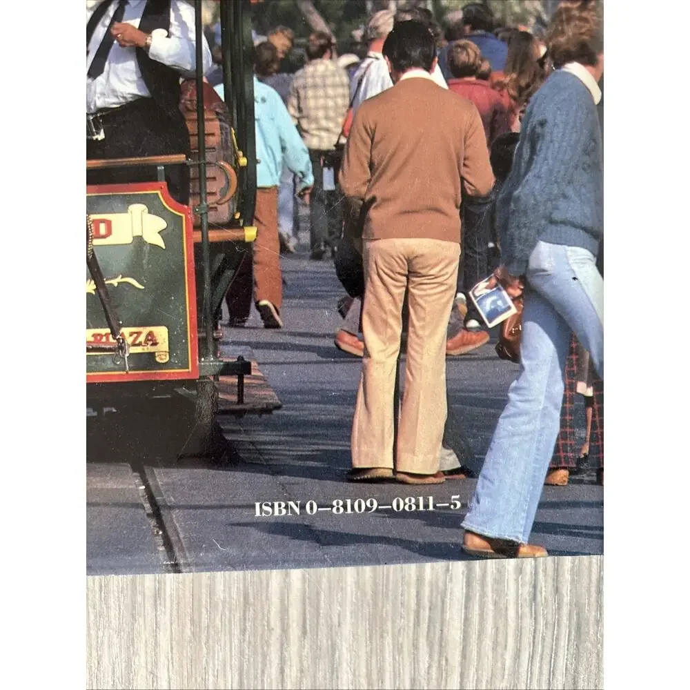 Disneyland Inside Story Randy Bright 1987 Hardcover Book w/ Dust Jacket Disney